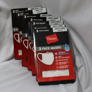 512254-(3)Large Adult White,(1) Large Adult Grey, (1) Small Adult Grey, (2) Kids